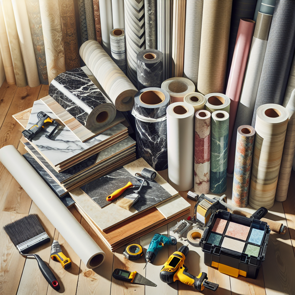 Finishing materials